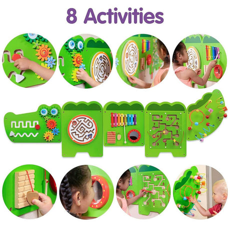 Learning Advantage Crocodile Activity Wall Panel
