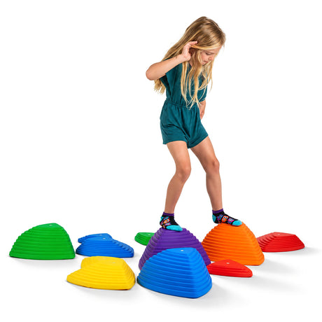 Rainbow Stepping Stones