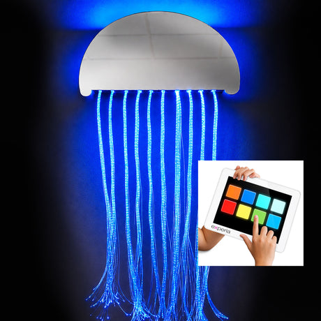 Calming Fiber Optic Jellyfish
