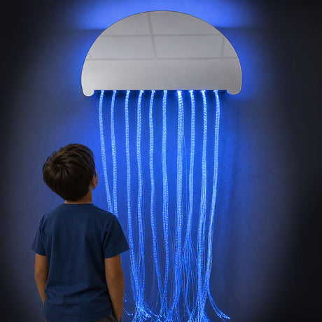 Calming Fiber Optic Jellyfish