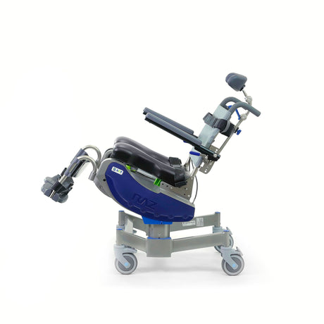 Raz-ART Attendant Mobile Tilt Shower Commode Chair