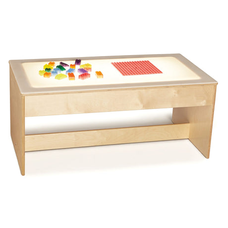 Jonti-Craft Large Light Table – LED Educational Sensory Table for Classrooms (MPN: 5853JC)