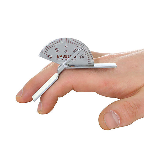 Baseline Finger Goniometer - Metal - Small - 3.5 inch