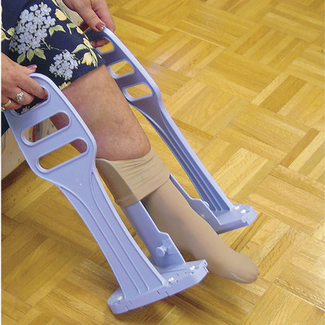 Compression sock aid