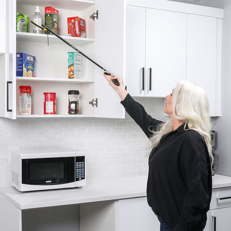 FabLife Hip Kit: 32" reacher, contoured sponge, formed sock aid, 18" plastic shoehorn, 24" dressing stick