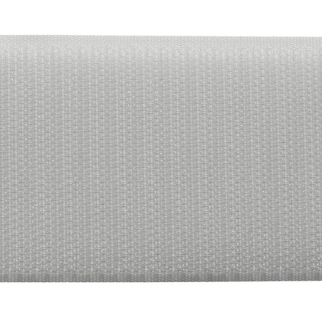 2" loop material, 10 yard, white