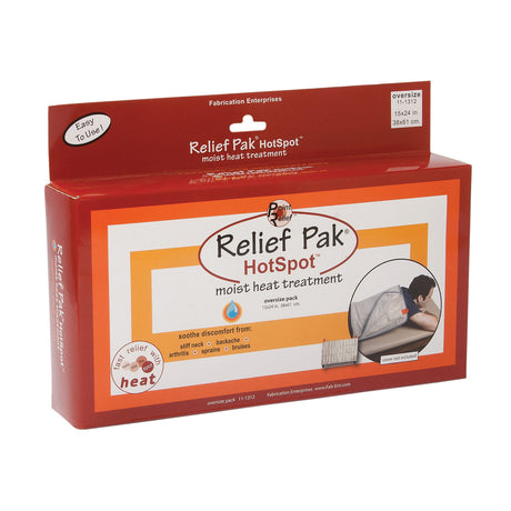Relief Pak HotSpot Moist Heat Pack - oversize - 15" x 24"
