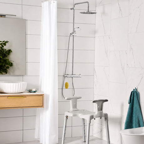 Etac Swift Shower Stool/Chair Low Grey