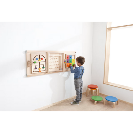 HABA Pro Plinko Rubber Ball Sensory Activity Panel
