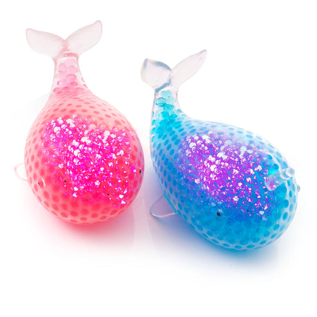 5" Light-Up Squeezy Bead Narwhal