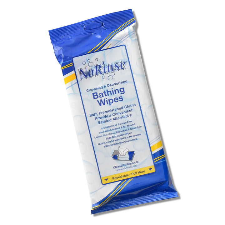 No Rinse Bathing Wipes