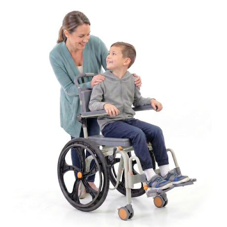 ShowerBuddy Roll-InBuddy Solo Shower Chair – Roll-In Accessible Shower Commode