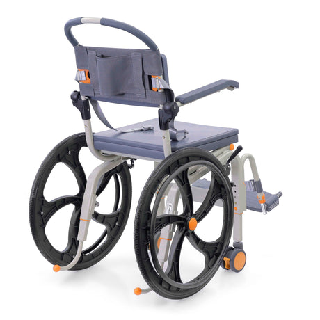 ShowerBuddy Roll-InBuddy Solo Shower Chair – Roll-In Accessible Shower Commode
