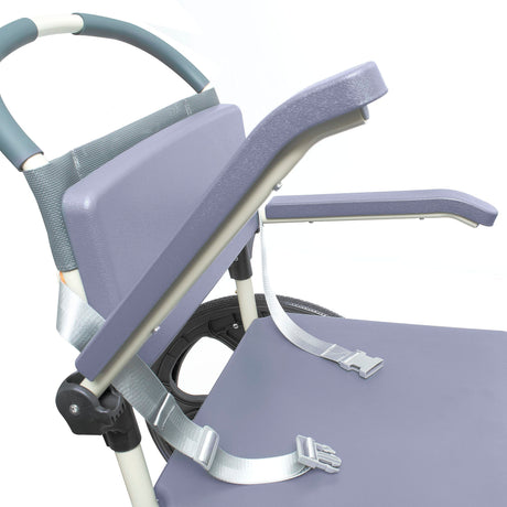 ShowerBuddy Roll-InBuddy Solo Shower Chair – Roll-In Accessible Shower Commode