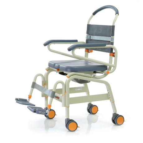 ShowerBuddy SB6c-22 Roll-In Bariatric Shower Commode Chair