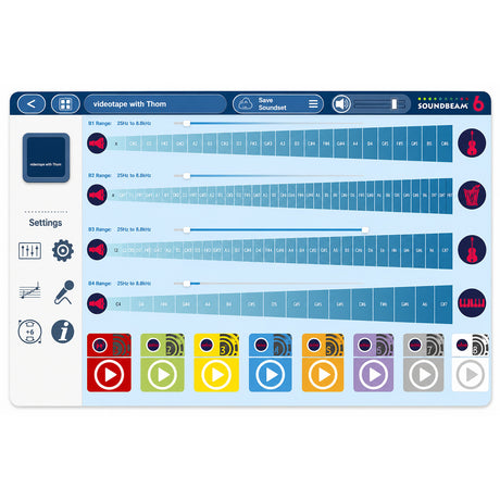 Soundbeam 6 Group Kit - Innovative Assistive Music Technology