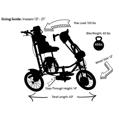 Freedom Concepts EHDU12 Upright Handcycle