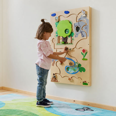 Forest Sensory Wall Elements Panel