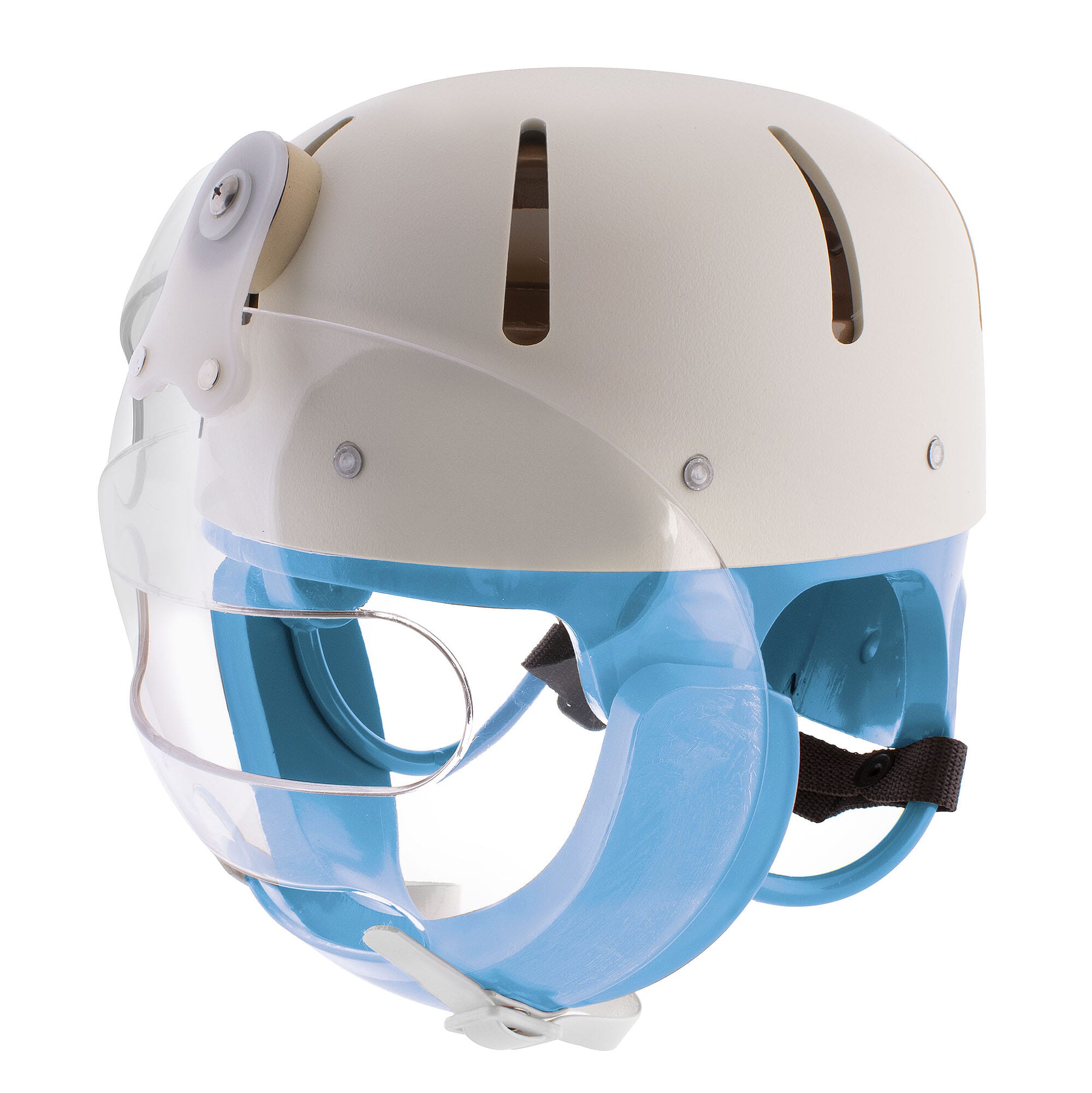bike helmets with chin guards Danmar Hard Shell Helmet Faceguard Walnut Handle, Walnut and mold construction Color:Deep Blue $459 tactical uniform