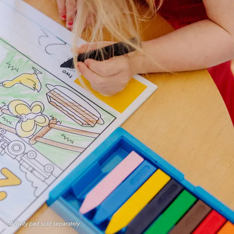 Melissa & Doug Jumbo Triangular Crayons
