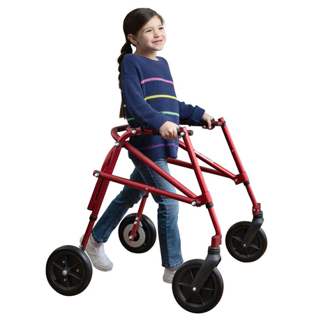 Klip Pediatric 4-Wheeled Gait Trainer with 8" Swivel Wheels