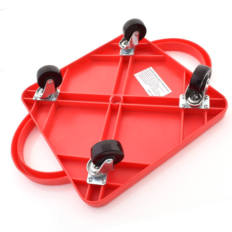 12" x 12" Plastic Scooter Board - Round Handles
