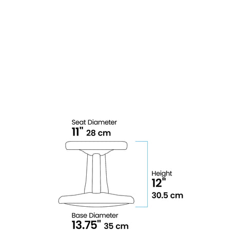 Pre-School Wobble Chair - 12"