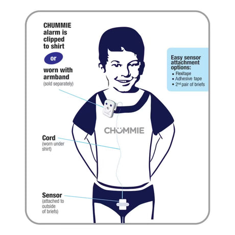 The Chummie Premium Bedwetting Alarm  - Doctor Recommended