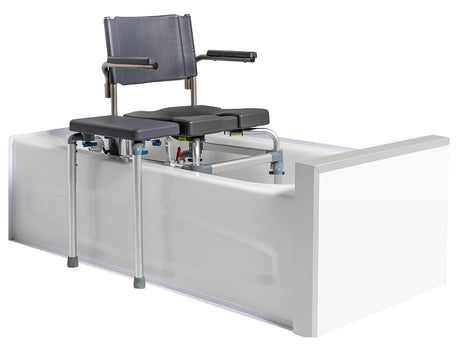 RAZ-E Raised Toilet Seat & Tub Transfer Bench – Multi-Use Shower & Hygiene Seating by Raz Design