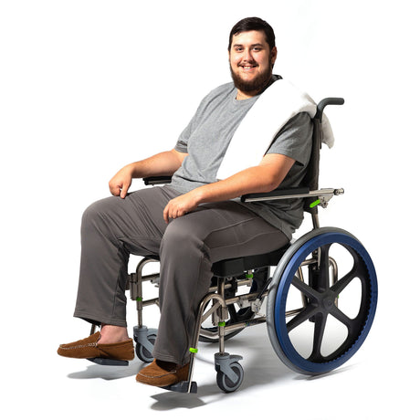 Raz-SP600 Heavy Duty Mobile Shower Commode Chair