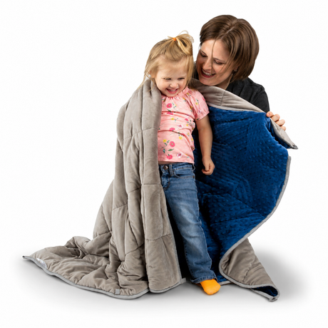 Sensory Hugs Washable Plush Weighted Blanket