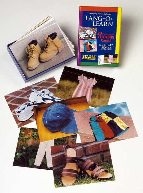 Lang O Learn: Clothing Cards