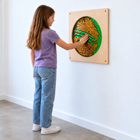 Sequin Flip Sensory Wall Panel