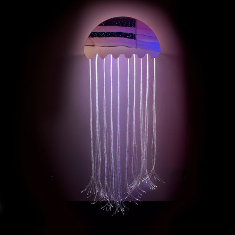 Calming Fiber Optic Jellyfish