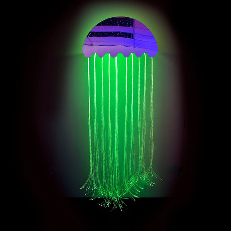 Calming Fiber Optic Jellyfish