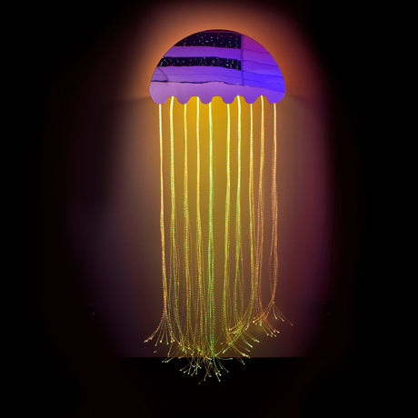 Calming Fiber Optic Jellyfish