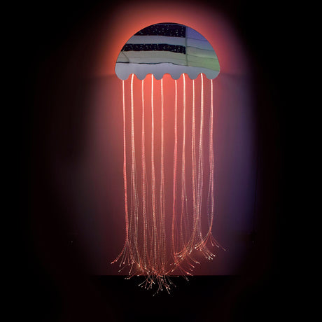 Calming Fiber Optic Jellyfish