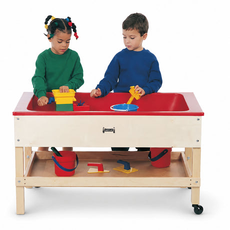 Sensory Table with Shelf