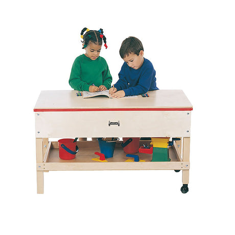 Sensory Table with Shelf