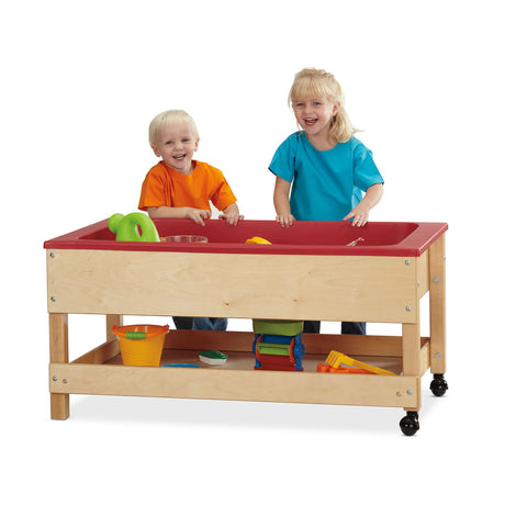 Sensory Table with Shelf