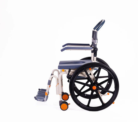 ShowerBuddy Roll-InBuddy Solo Shower Chair – Roll-In Accessible Shower Commode