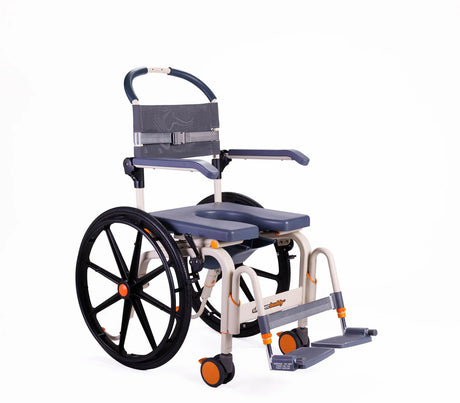 ShowerBuddy Roll-InBuddy Solo Shower Chair – Roll-In Accessible Shower Commode