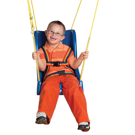 Special Needs High Backed Swing with Rope