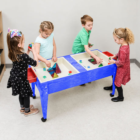 ChildBrite Youth Double Mite Sand & Water Table – Dual Sensory Play Table