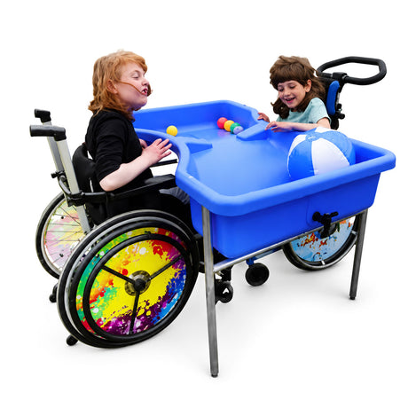 TFH Hourglass Wheelchair Sand and Water Table - Sensory Table