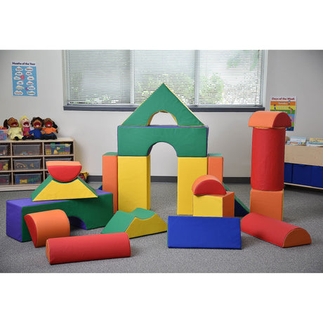 Children's Factory 21-Piece Module Soft Play Block Set