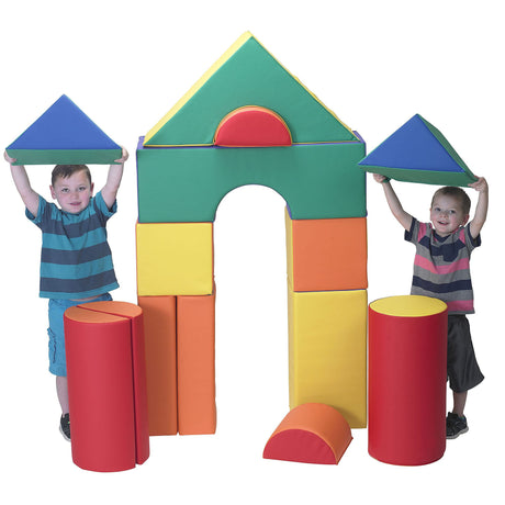 Children's Factory 14-Piece Module Soft Play Block Set