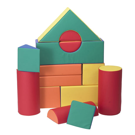 Children's Factory 14-Piece Module Soft Play Block Set