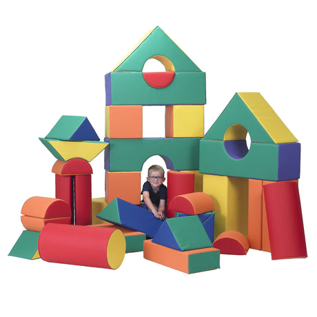 Children's Factory 35-Piece Module Soft Play Block Set