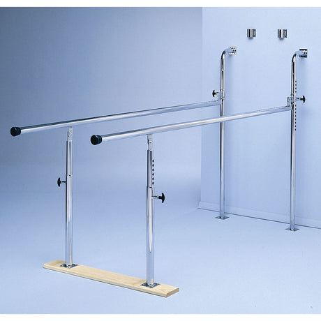 7 Foot Wall Mounted Folding Parallel Bars